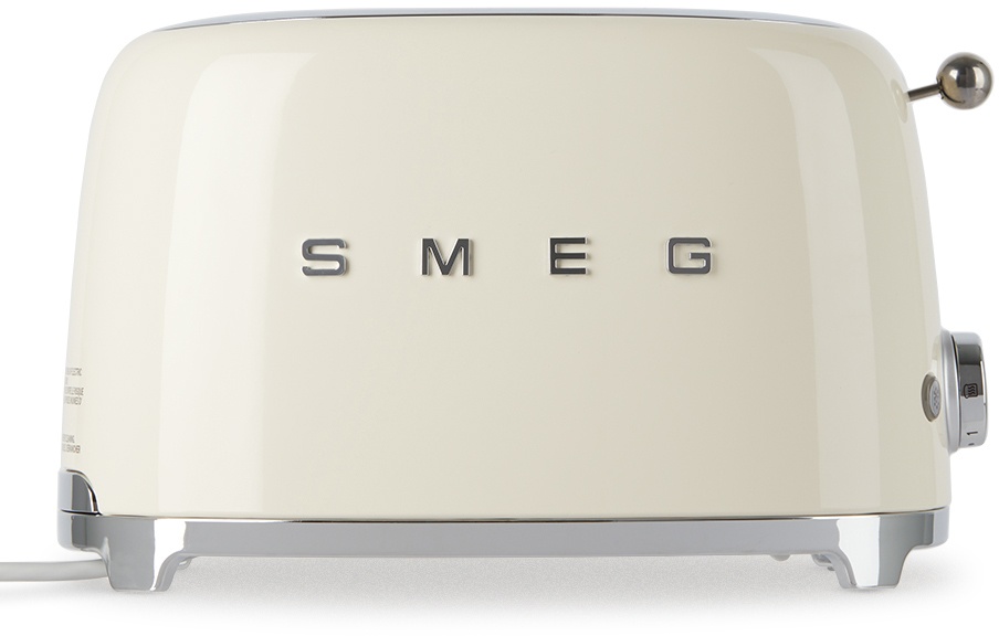 SMEG Beige Retro-Style 2 Slice Toaster SMEG