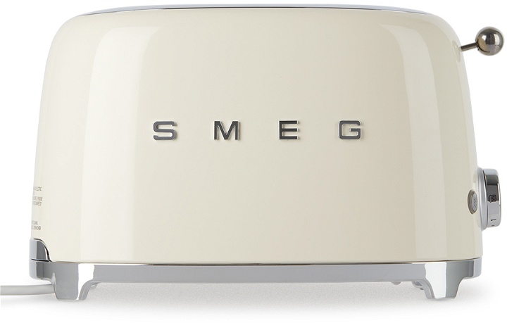 Photo: SMEG Beige Retro-Style 2 Slice Toaster