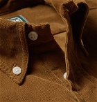 Gitman Vintage - Slim-Fit Button-Down Collar Cotton-Corduroy Shirt - Men - Brown