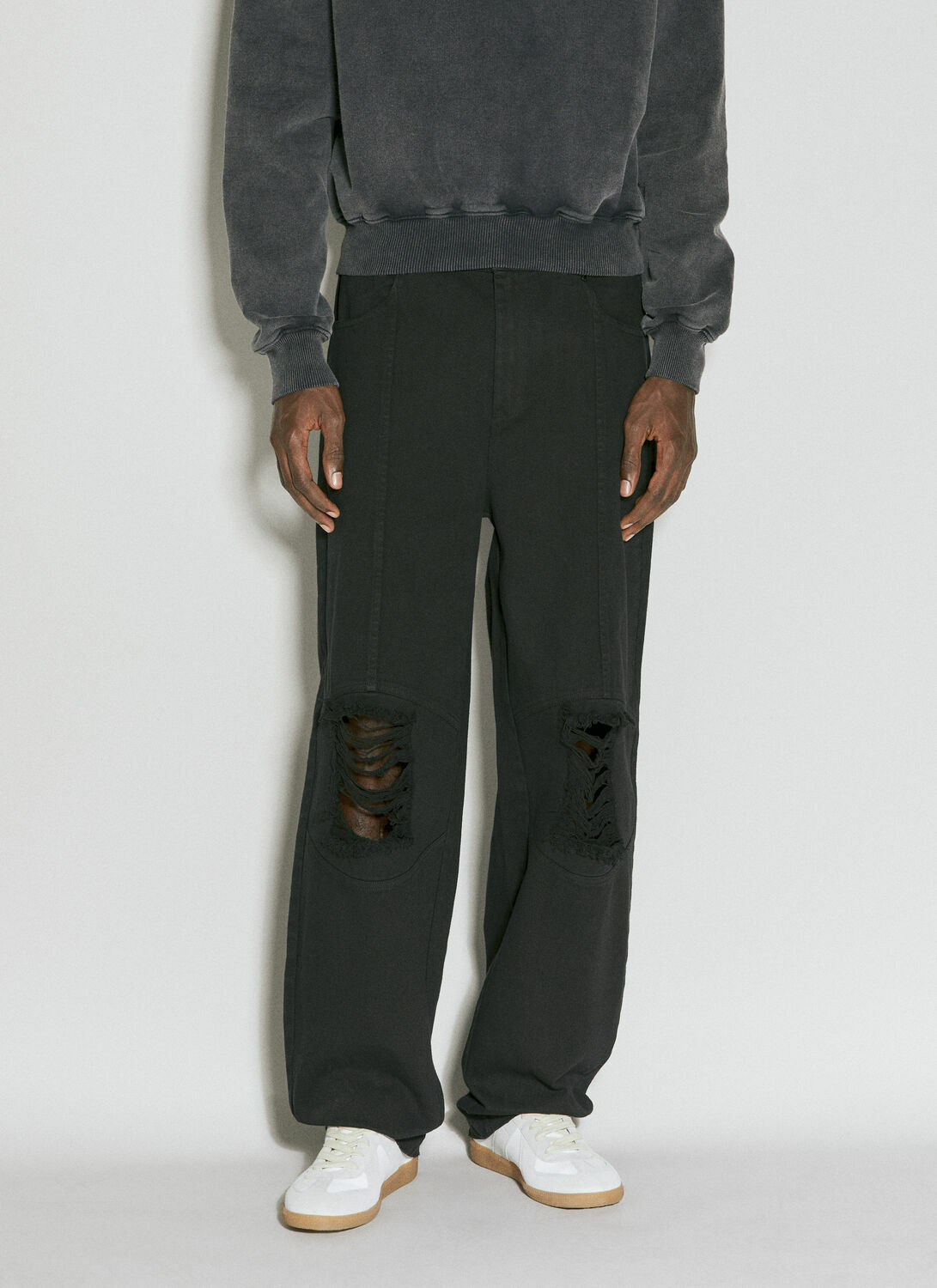 Han Kjøbenhavn Distressed Knee Denim Pants
