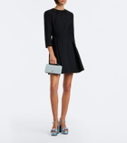 Valentino Garavani VLogo Signature Mini moiré clutch