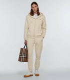 Burberry - Cotton and cashmere hoodie