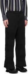 CFCL Black Fluted 1 Trousers