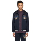 Dolce and Gabbana Navy Double Crown Hoodie