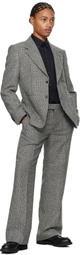 Tiger of Sweden Black & White Tyler Trousers