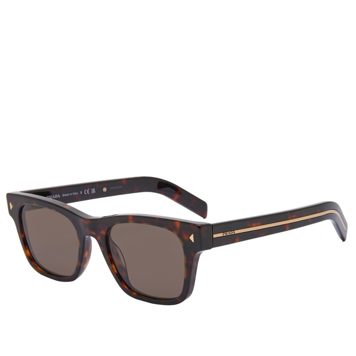 Photo: Prada Eyewear Men's A17S Sunglasses in Tortoise/Brown 