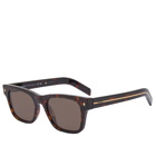 Prada Eyewear Men's A17S Sunglasses in Tortoise/Brown 