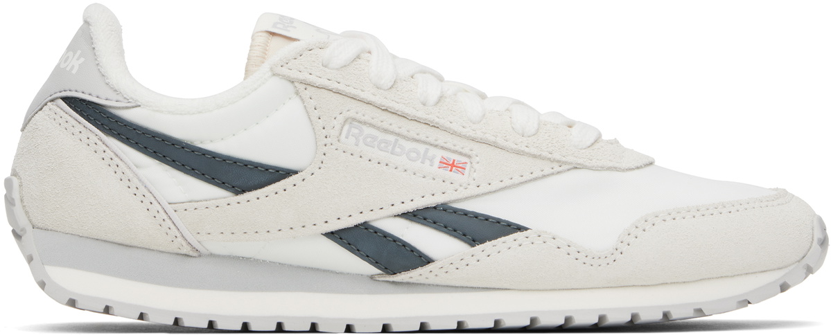 Reebok Classics White & Gray Classic AZ Sneakers