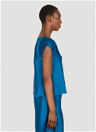 Monthly Short Sleeve Top in Blue