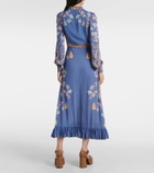 Etro Floral midi dress