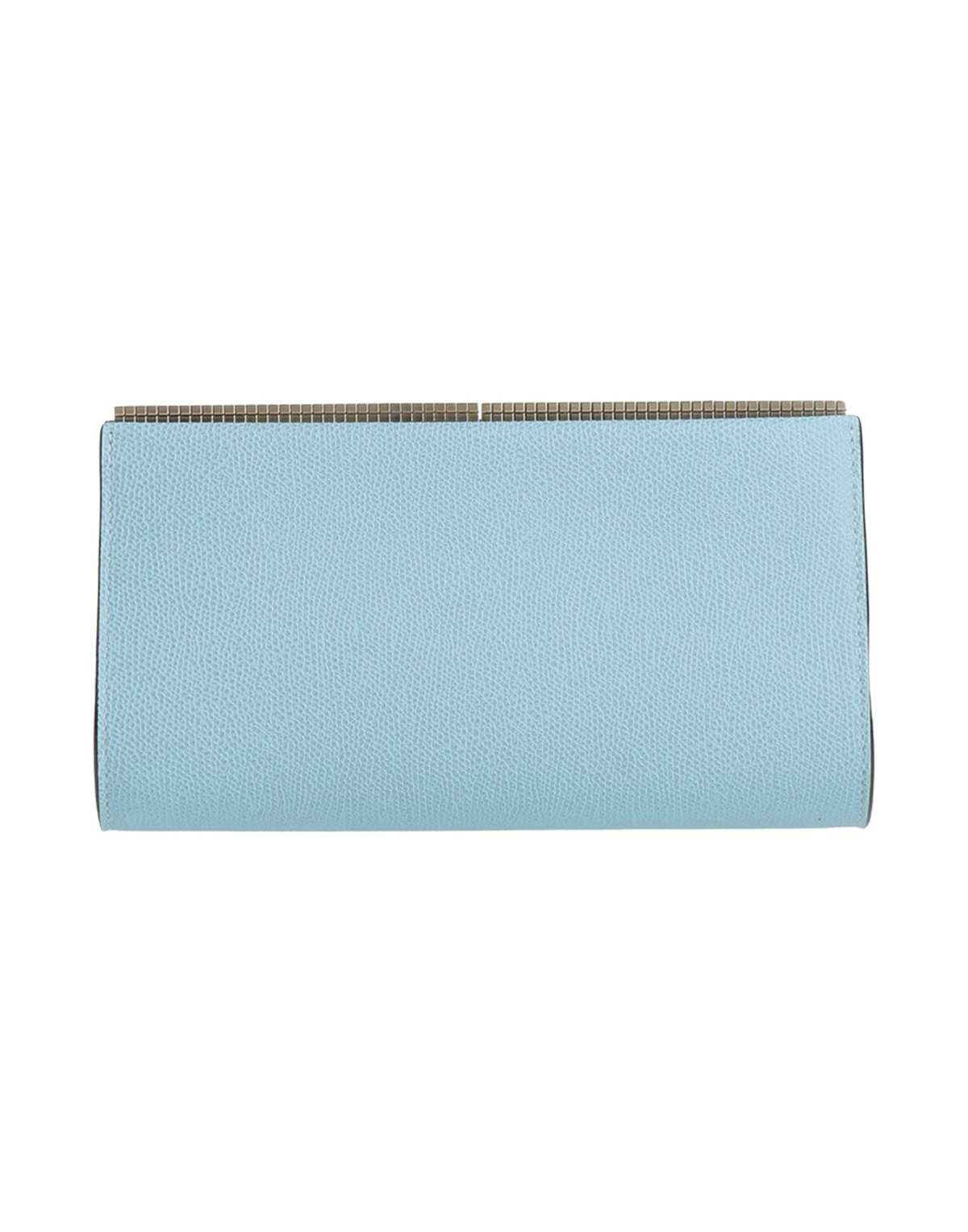 Valextra Womens Clutch Light in Blue