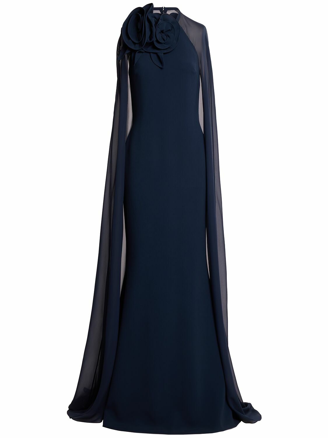 ELIE SAAB Silk Blend Long Dress Elie Saab