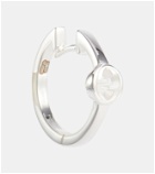 Gucci Interlocking G sterling silver hoop earrings
