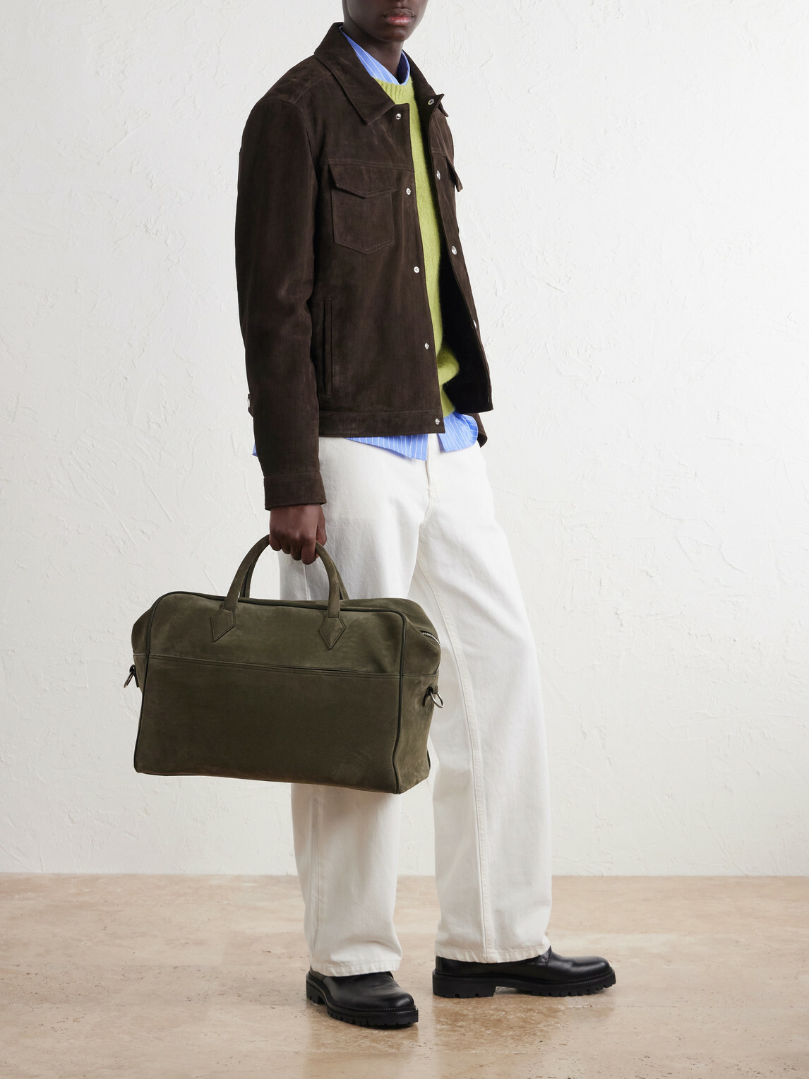 Métier - Closer Two Day Suede Weekend Bag