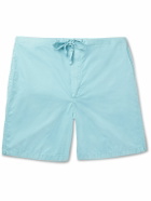 CLEVERLY LAUNDRY - Cotton Shorts - Blue