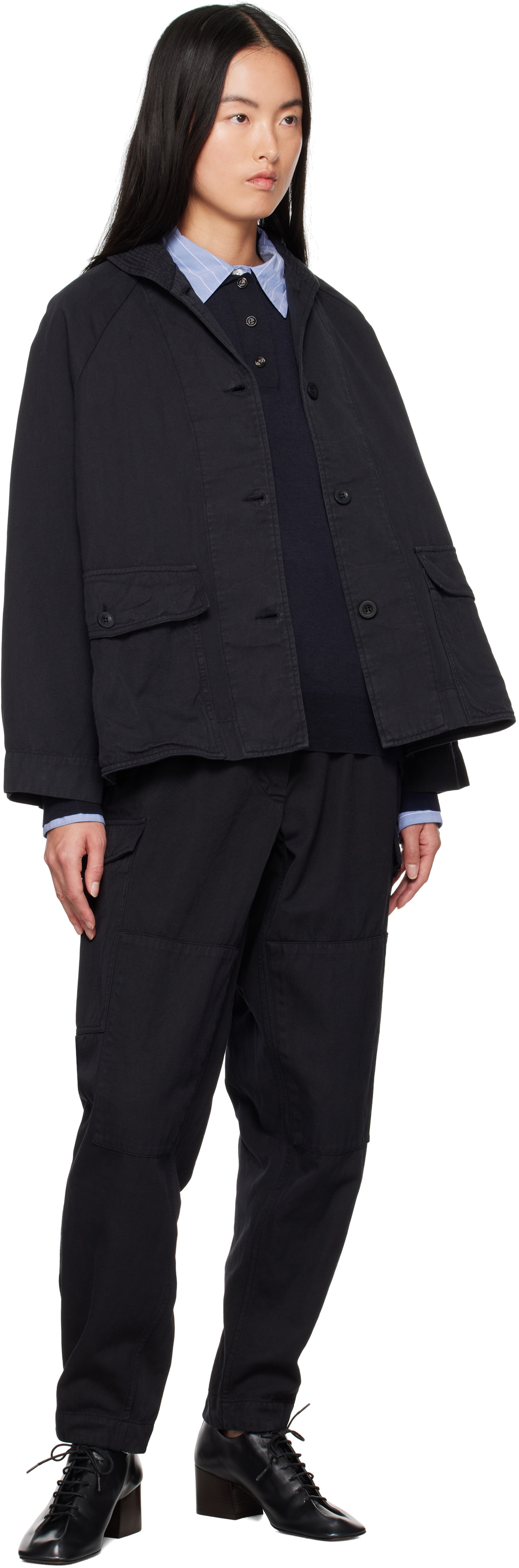 CASEY CASEY Black Mupo Trousers