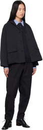 CASEY CASEY Black Mupo Trousers