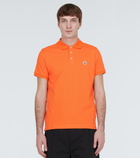 Moncler - Cotton piqué polo shirt