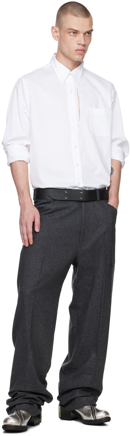 Random Identities White Button-Down Shirt