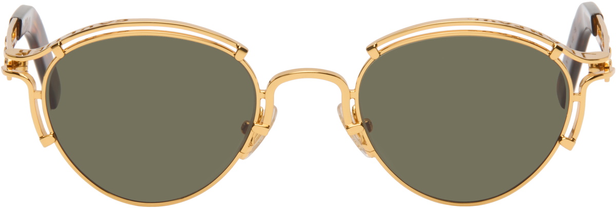 Jean Paul Gaultier Gold 'The 56-5102' Sunglasses