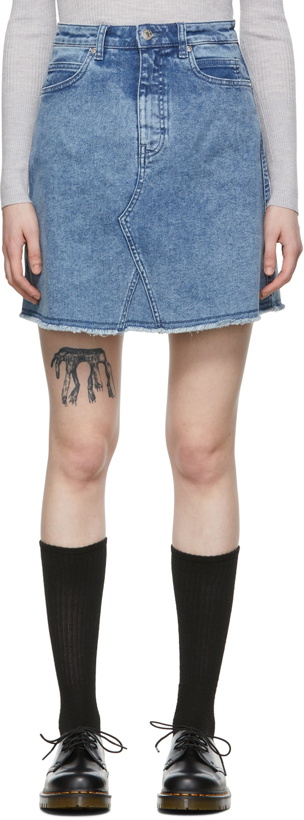 Photo: Hugo Blue Denim Mini Skirt