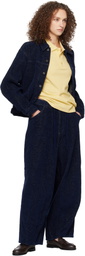 NEEDLES Navy H.D. Trousers
