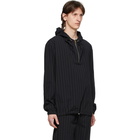 Paul Smith Black Pinstripe Hoodie