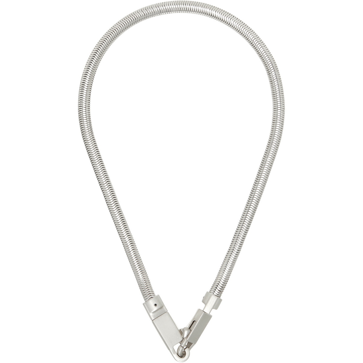 Rick Owens Temple Snake Chain Necklace