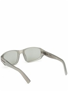 ZEGNA Squared Sunglasses with Lanyard