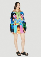 Rave Review Riana Patchwork Mini Skirt