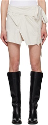 Isabel Marant Off-White Berenice Miniskirt