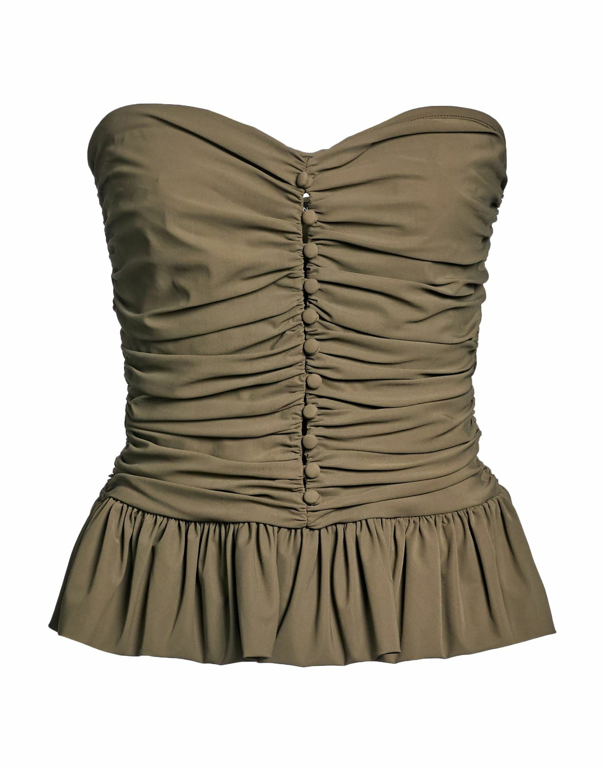 Goldsign Womens Top Military in Green