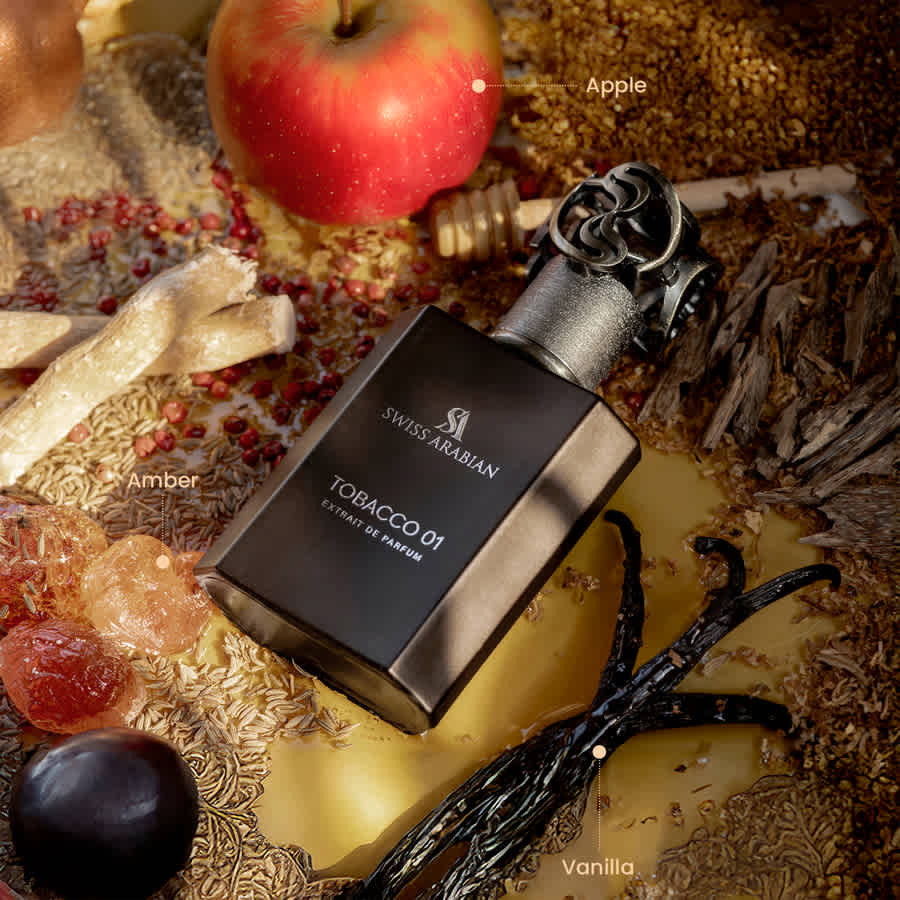 Swiss Arabian Unisex Heritage Tobacco 01 Extrait de Parfum Spray 1.69 oz Fragrances 6295124046926