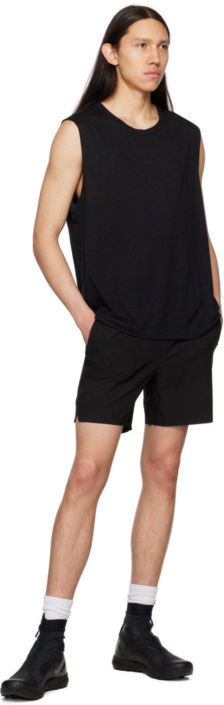 Alo Black Triumph Tank Top