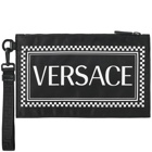 Versace Box Logo Zip Pouch