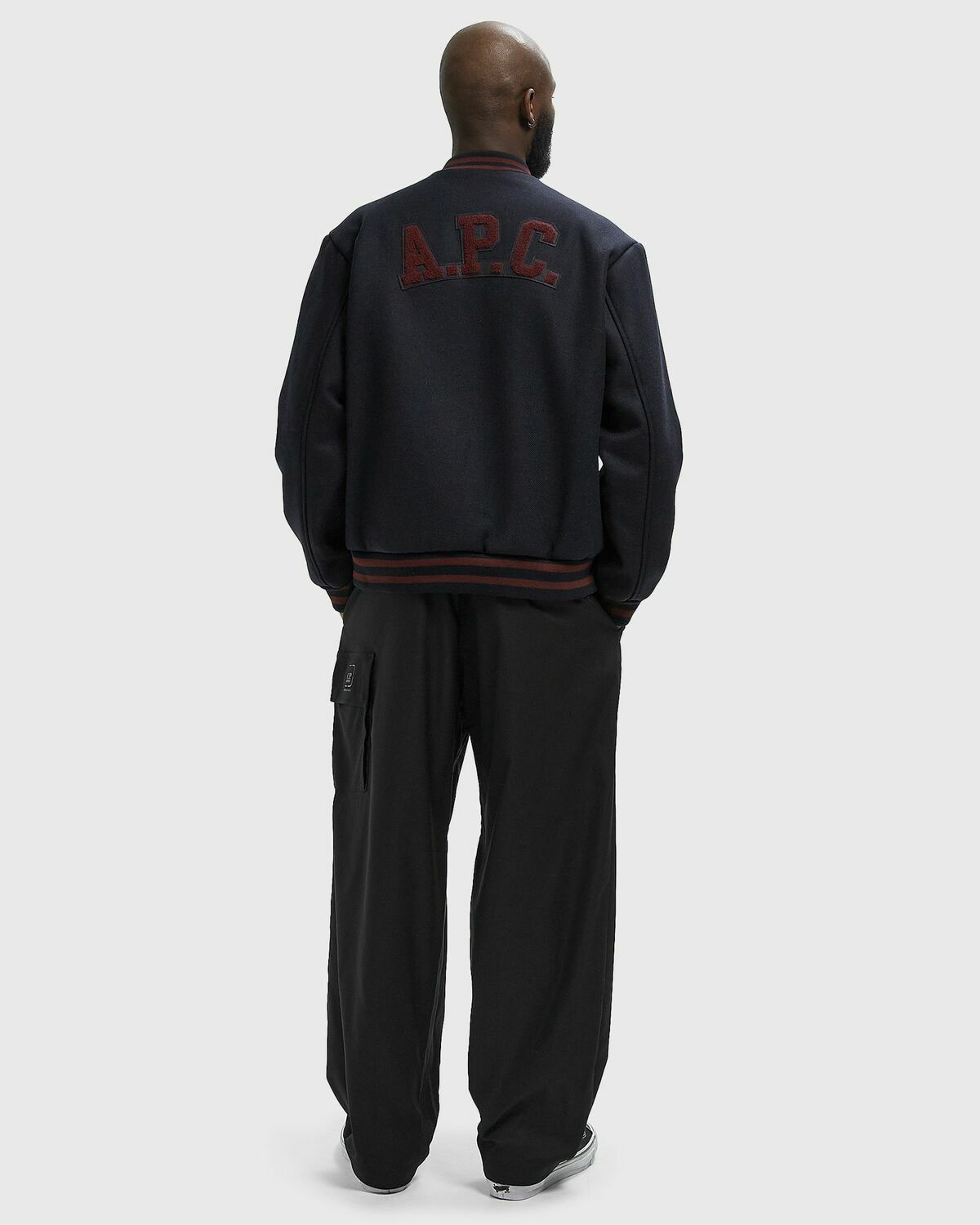A.P.C. MICKY JACKET Blue Mens Bomber Jacket