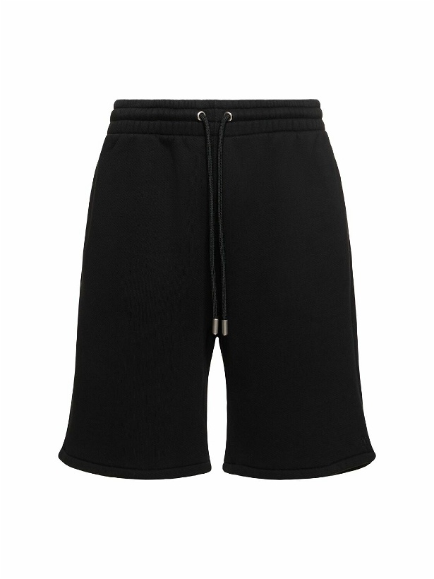 Photo: OFF-WHITE Ow Embroidery Cotton Skate Sweat Shorts