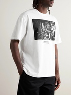 Neighborhood - Osamu Nagahama Printed Cotton-Jersey T-Shirt - White