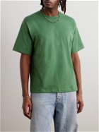 Stockholm Surfboard Club - Logo-Print Organic Cotton-Jersey T-Shirt - Green