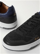 DUNHILL - Court Elite Lux Suede and Leather Sneakers - Black