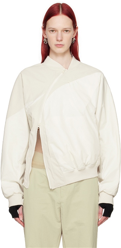 Photo: POST ARCHIVE FACTION (PAF) Off-White 6.0 Center Bomber Jacket