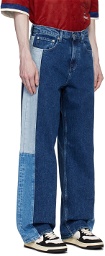 Tommy Jeans Blue Three-Tone Jeans