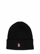 MONCLER GRENOBLE - Ribbed Knit Wool Beanie