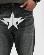 A Bathing Ape TWIN STA RELAXED FIT 13 OZ DENIM PANTS Black Mens Jeans