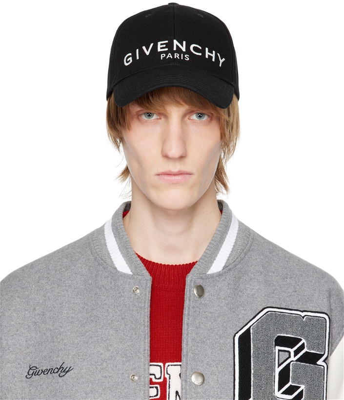 Photo: Givenchy Black Embroidered Cap
