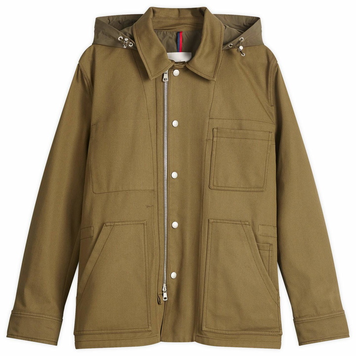 Photo: Moncler Men's Guerledan Shirt Jacket in Green