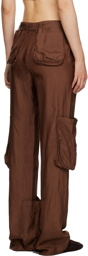 Edward Cuming Brown Pocket Trousers