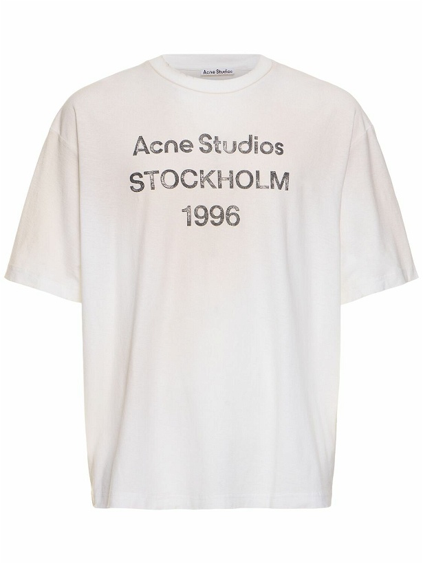 Photo: ACNE STUDIOS - Exford 1996 Cotton Blend T-shirt