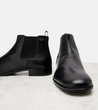 Prada Leather Chelsea boots