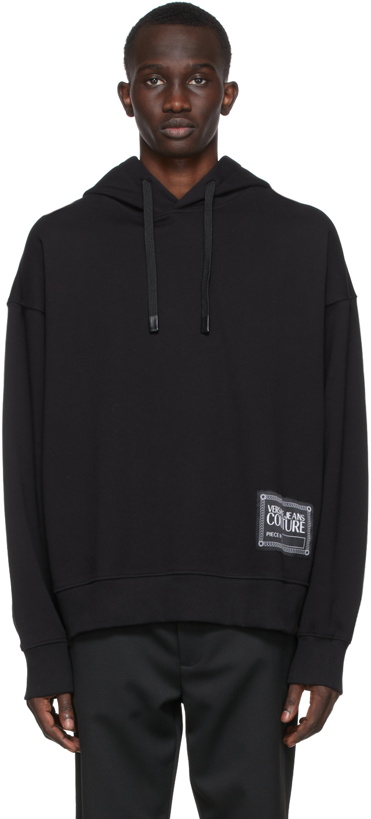 Photo: Versace Jeans Couture Black 'Piece Number' Hoodie